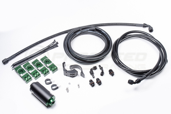 Radium Fuel Hanger Plumbing Kit w/Cellulose Filter - Toyota Supra A80 93-02