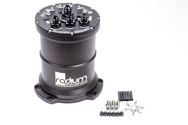 Radium MPFST Multi-Pump Fuel Surge Tank Suit Walbro 460 E85 F90000267/274/285 w/ 3 x F90000274