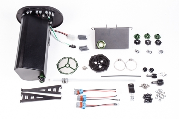 Radium Fuel Pump Hanger Suit Walbro GSS342, w/2 x Pumps - Mazda RX7 FD
