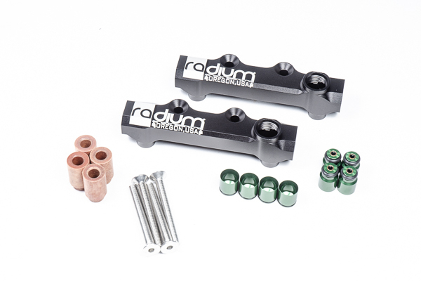Radium Dual Port Injection (DPI) Fuel Rails - Subaru WRX/STI/FXT/LGT