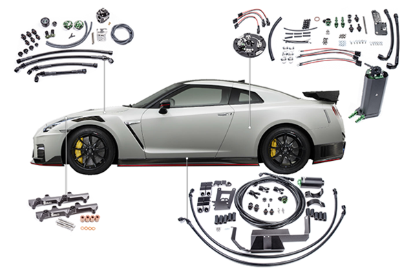 Radium Engineering Nissan R35 Complete Fuel Delivery System