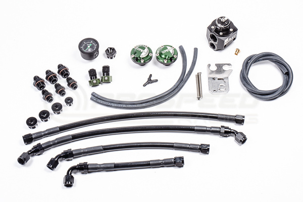 Radium Fuel Rail Plumbing Kit - Nissan GT-R R35