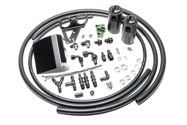 Radium Dual Catch Can Kit LHD - Subaru WRX 01-14/STI 01-21