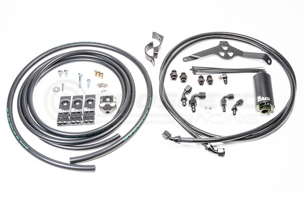 Radium Fuel Rail Plumbing Kit w/Stainless 10 Micron Filter - Subaru WRX 08-14/STI 08-21/FXT 08-13/LGT 04-09