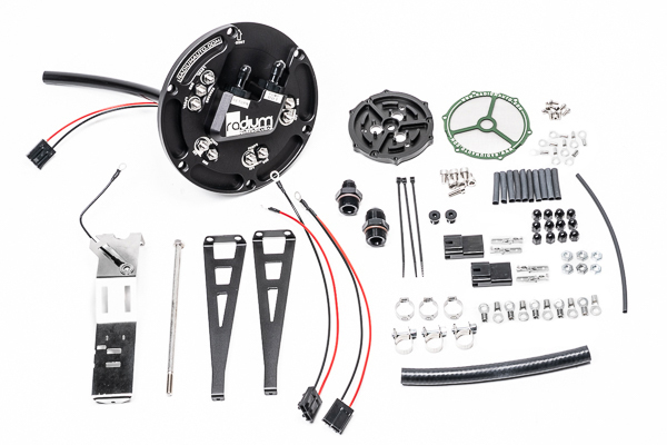 Radium Fuel Pump Hanger Suit GSS342, w/1 x Pump - Nissan 180 SX, Silvia S13/Skyline R32 GTS, GTS-T