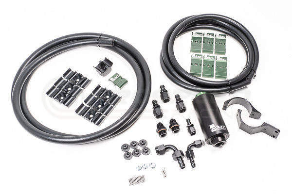 Radium Fuel Hanger Plumbing Kit w/ Stainless 10 Micron Filter - Toyota Supra A90 19+