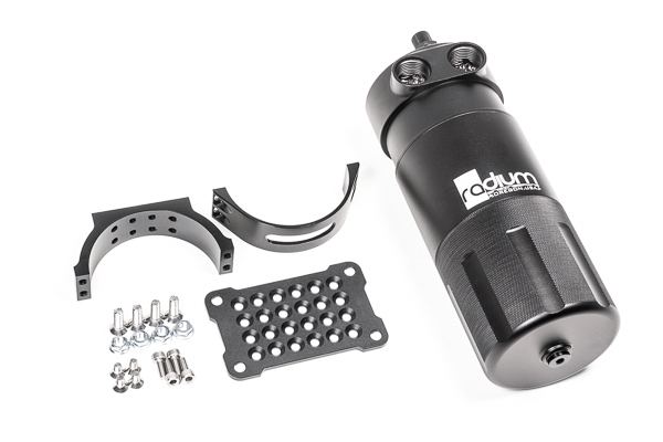 Radium VTA Vent To Atmosphere 2 Port Competition Catch Can Extra Large