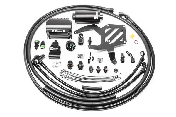Radium Fuel Hanger Plumbing Kit  with Stainless Filter: Subaru BRZ/Toyota 86