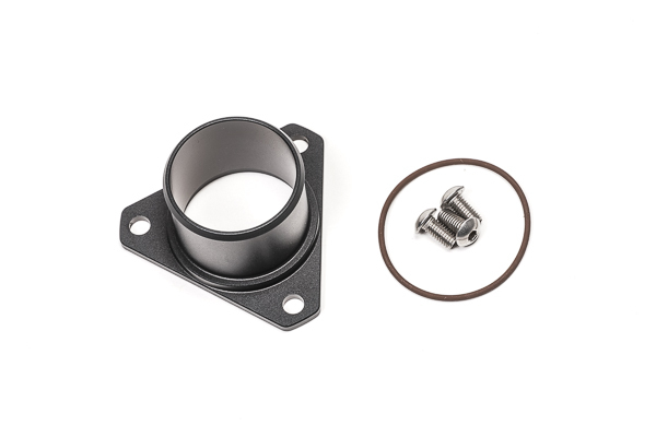 FCST-X 3-BOLT REMOTE MOUNT FILL NECK, STRAIGHT, 1.5IN BARB