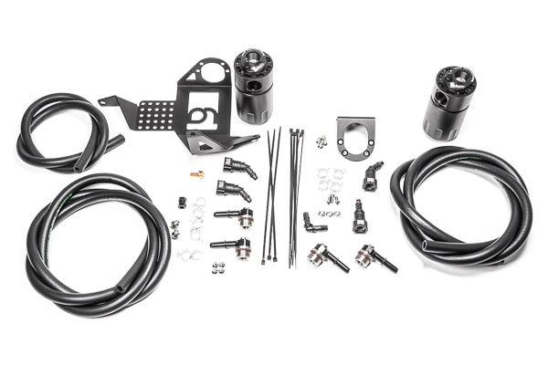 Radium Engineering Dual Catch Can Kit - Mazda MX-5 NB (Fluid Lock)
