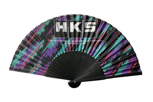 HKS - Japanese Folding Fan Oil Colour