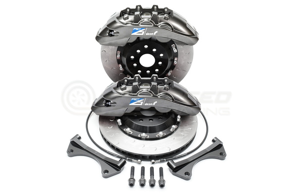 Alcon Front Bolt On Big Brake Kit CAR70 Grey w/DBA 380x32mm - Subaru WRX/STI 94-07