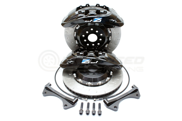 Alcon Front Bolt On Big Brake Kit CAR70 Black w/DBA 400x32mm - Subaru WRX/STI 94-07