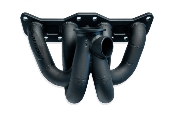 6 Boost Turbo Manifold CA18 V-BAND(GARRETT GTX28 Small Flange)/45 Single 45mm Wastegate Port
