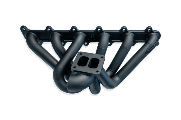 6 Boost Turbo Manifold FORD EA-AU (SOHC) T4/60 'DIVIDED ENTRY' Single 60mm Wastegate Port