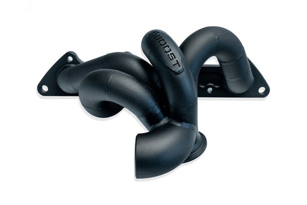 6 Boost Turbo Manifold MITSUBISHI 4G63 EVO 4-9 Low Mount V-BAND(GARRETT GTX28 Small Flange)/45 Single 45mm Wastegate Port