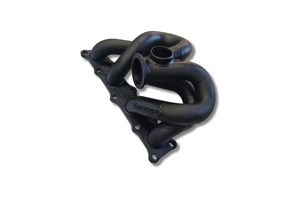 6 Boost Turbo Manifold MITSUBISHI 4B11 EVO X V-BAND(TIAL GT28/30/35)/50 Single 50mm Wastegate Port