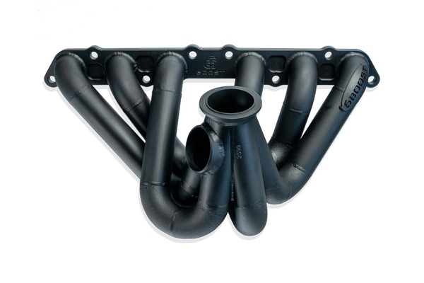 6 Boost Turbo Manifold 2JZ-GE VVTi - V-BAND(GARRETT G25/30/35 & TURBOSMART 5862-6466 (2.25" Inlet))/50 Single 50mm Wastegate Port