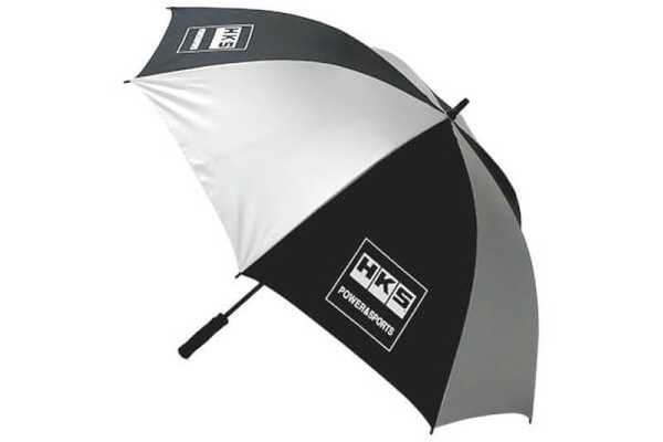 HKS - Circuit Umbrella - Black and White  Colour