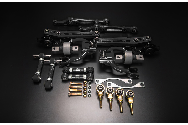 SUSPENSION PACKAGE HARDENED RUBBER BLACK HONDA, CIVIC, EG 92-95, INTEGRA TYPE R, DC2 94-01