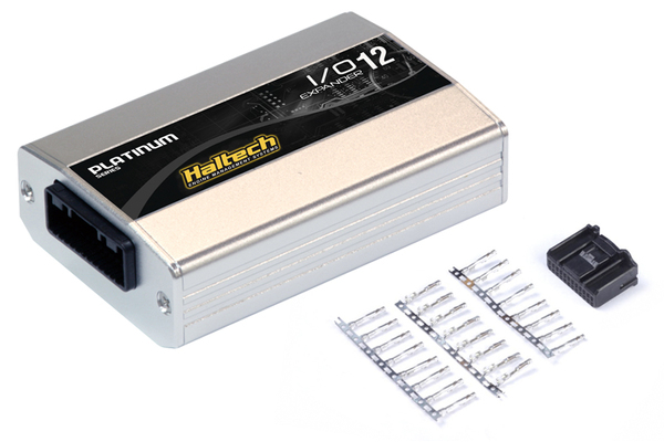 Haltech IO 12 Expander - 12 Channel with Plug & Pins Kit (CAN ID - Box A) 