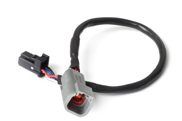 Haltech CAN Adaptor Cable DTM-4 Female Receptacle/Socket to 8 pin Black Tyco