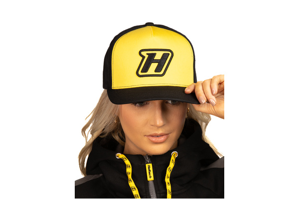 Haltech Snap Back Yellow with H Logo