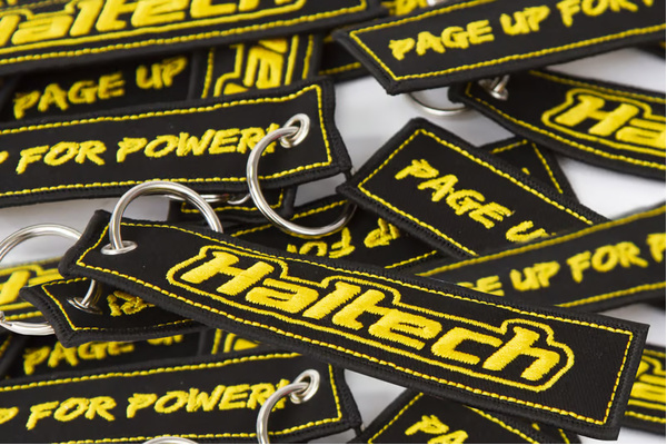 Haltech Fabric Keytag Black