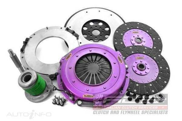 Xtreme Twin Plate 230mm Organic Clutch - Ford Mustang Coyote 5L 2010-on