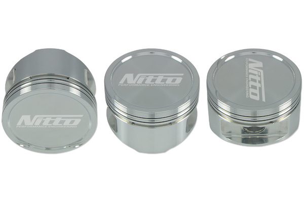 Nitto Forged Piston & Rings - Suits Toyota 2JZ 86.5mm Bore