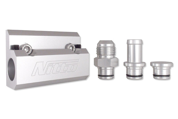 Nitto Head Oil Drain - Suits Nissan RB20 / RB25 / RB26 5/8" Push On