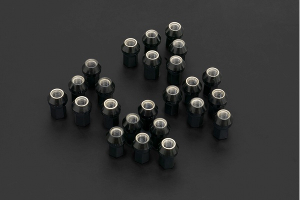 MOTORSPORTS SCM440 HEX-17 WHEEL NUTS  M12 x 1.5 35MM