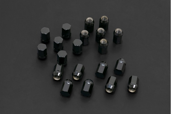 MOTORSPORTS SCM440 HEX-21 WHEEL NUTS  M14 x 1.5 35MM