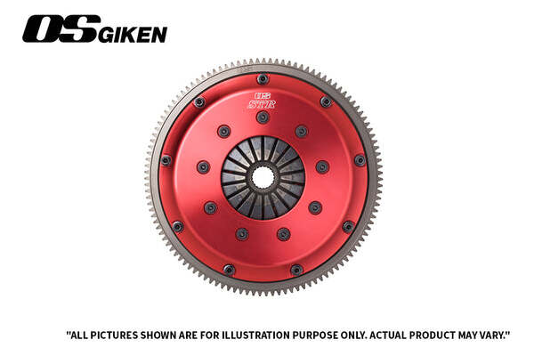 OS Giken STR2CD Twin Plate Clutch Kit For Nissan 300ZX Z32 VG30DETT