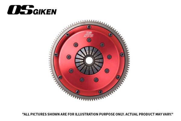 OS Giken STR2CD Twin Plate Clutch Kit for Nissan 350Z/370Z Z33/Z34 VQ35HR/VQ37HR