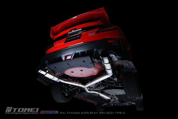Tomei ExpremeTi Cat Exhaust -Subaru WRX 2022+ (VB) TYPE-D