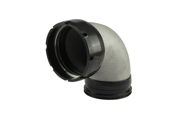 LockSleeve Turbo Adapter Compressor Outlet 3.00" to 90 Elbow Vibrant ,Plazmaclamp 3.00"