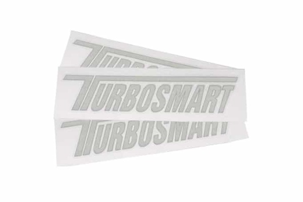 TS Car Decal - White 200mm x 45mm