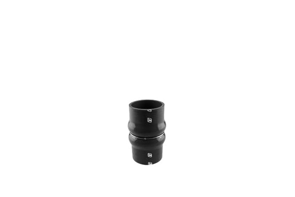 Silicon Double Hump Hose 2.50" - Black
