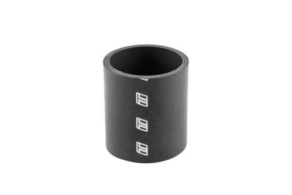 Silicon Hose Straight 60mm x 75mm BLACK