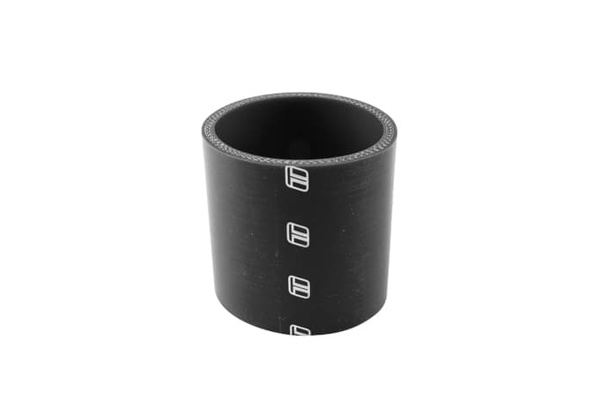 Silicon Hose Straight 2.50" x 75mm BLACK