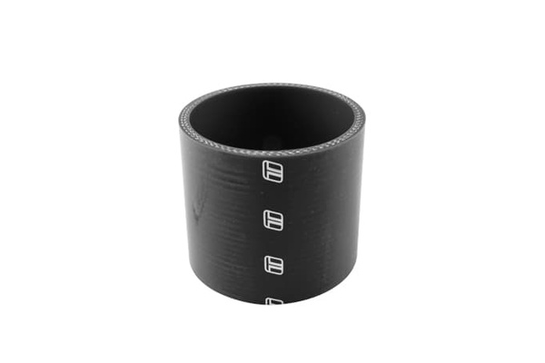 Silicon Hose Straight 3.00"x 75mm BLACK