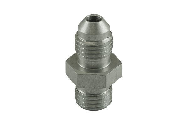 Fitting -4 AN Flare to -4 AN ORB Male Straight  Silver