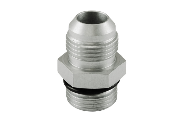 Fitting -10 AN Flare to -10 AN ORB Male Straight - Silver