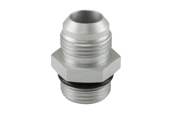 Fitting -12 AN Flare to -12 AN ORB Male Straight - Silver