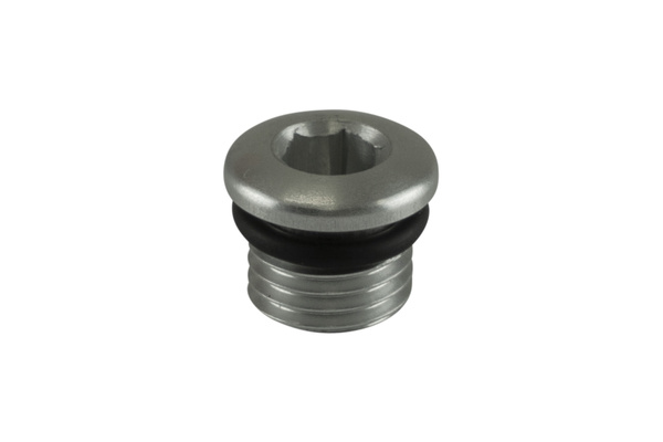 Fitting -4 AN ORB Blank - Silver
