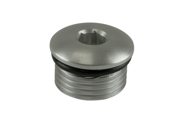 Fitting -10 AN ORB Blank - Silver