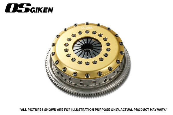 OS Giken TS2B Twin Plate Clutch Kit For Nissan R32/R33/R34 Skyline Pull Type