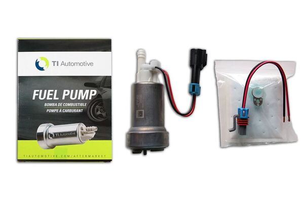 Walbro 460 lph fuel pump with Universal fitting kit